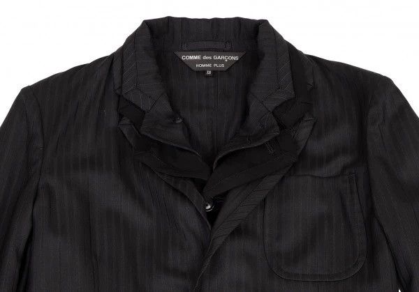 Comme des Garcons COMME des GARCONS HOMME PLUS Layered Blazer Size US XS / EU 42 / 0 - 5 Thumbnail