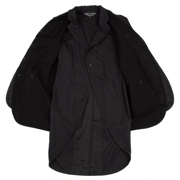 Comme des Garcons COMME des GARCONS HOMME PLUS Layered Blazer Size US XS / EU 42 / 0 - 4 Thumbnail