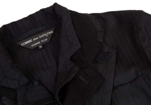 Comme des Garcons COMME des GARCONS HOMME PLUS Layered Blazer Size US XS / EU 42 / 0 - 6 Thumbnail