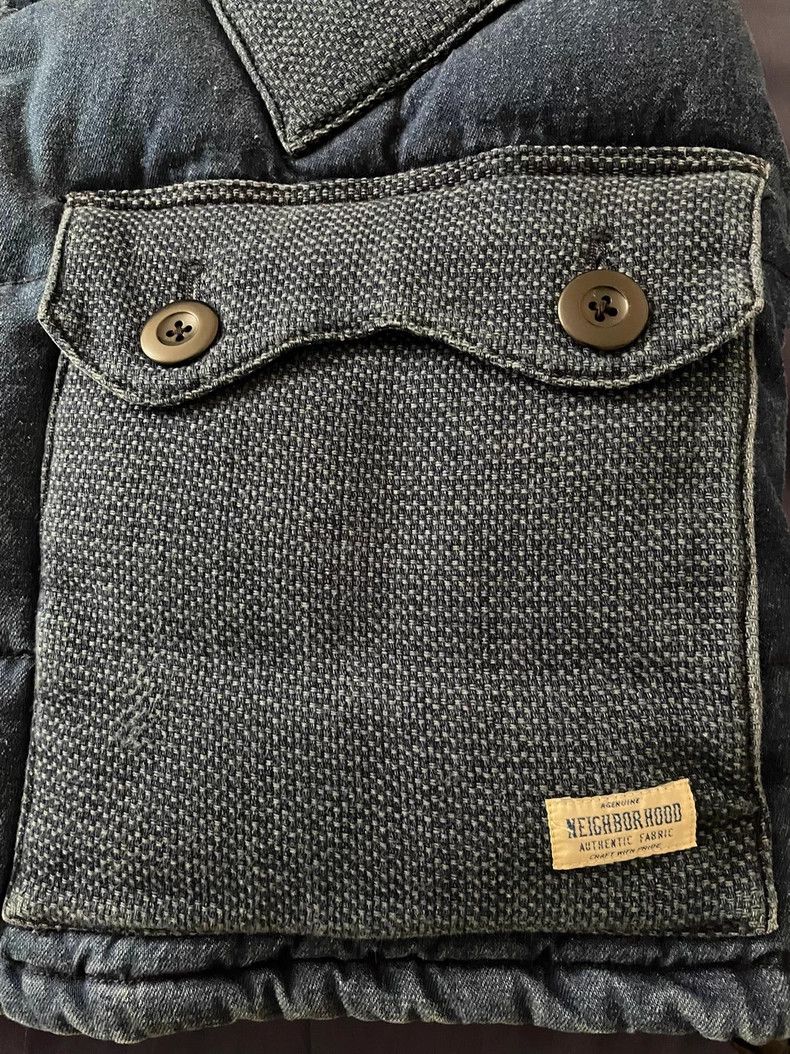 Neighborhood Neighborhood Indigo Dyed Down Vest M Size US M / EU 48-50 / 2 - 5 Thumbnail
