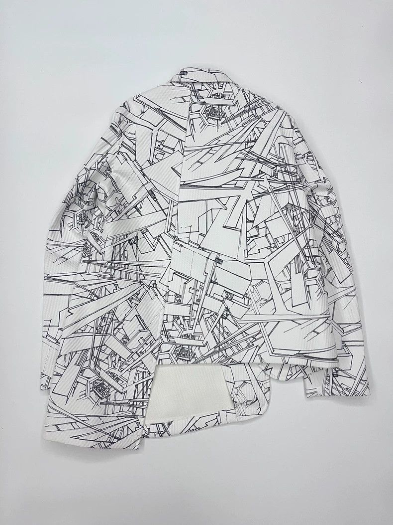 Comme des Garcons COMME des GARCONS HOMME PLUS 2018AW Blazer Size US M / EU 48-50 / 2 - 4 Thumbnail