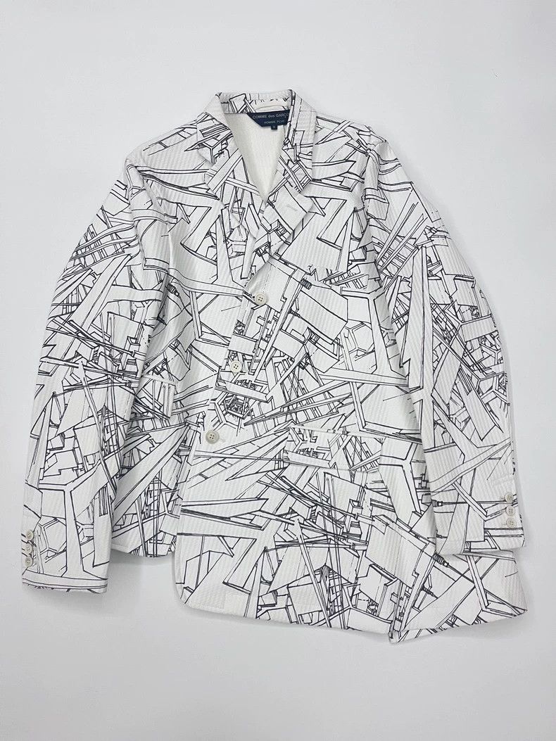 Comme des Garcons COMME des GARCONS HOMME PLUS 2018AW Blazer Size US M / EU 48-50 / 2 - 3 Thumbnail