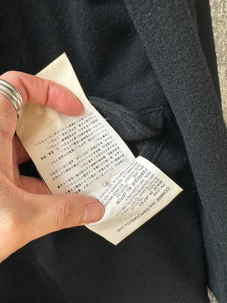 Comme des Garcons COMME des GARÇONS HOMMEplus Wool Blazer Size US S / EU 44-46 / 1 - 6 Thumbnail