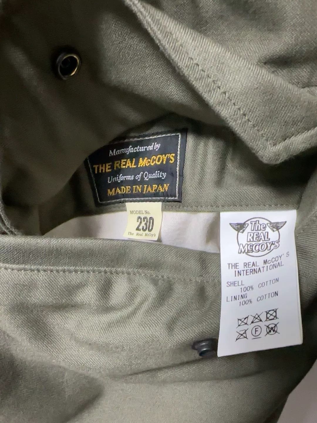 The Real McCoy's The REAL McCOY'S M-65 Jacket Size US S / EU 44-46 / 1 - 3 Thumbnail