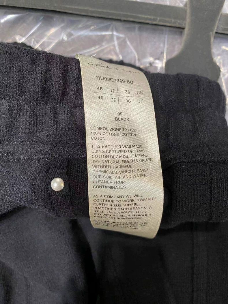 Rick Owens Rick Owens Men's Black Zip Shorts Size US 31 - 3 Thumbnail