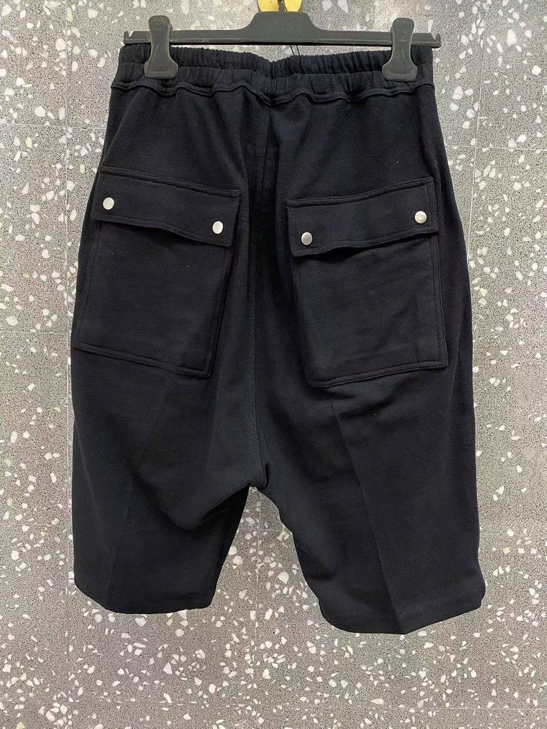Rick Owens Rick Owens Men's Black Zip Shorts Size US 31 - 5 Thumbnail