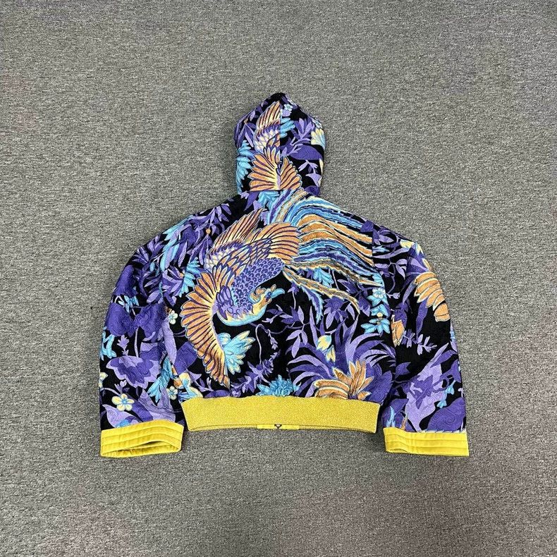 Yves Saint Laurent YSL Embroidered Hooded Jacket Size US M / EU 48-50 / 2 - 4 Thumbnail