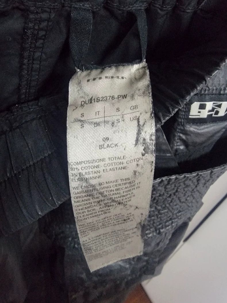 Rick Owens Drkshdw Rick Owens DRKSHDW Waxed Cargo Pants Size US 26 / EU 42 - 5 Thumbnail