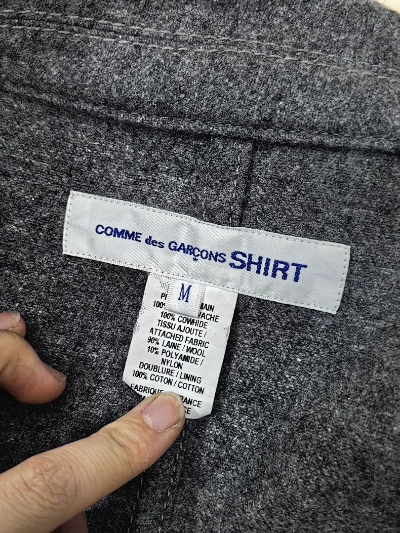 Comme des Garcons Comme des Garcons Patchwork Leather Blazer Size US M / EU 48-50 / 2 - 6 Thumbnail