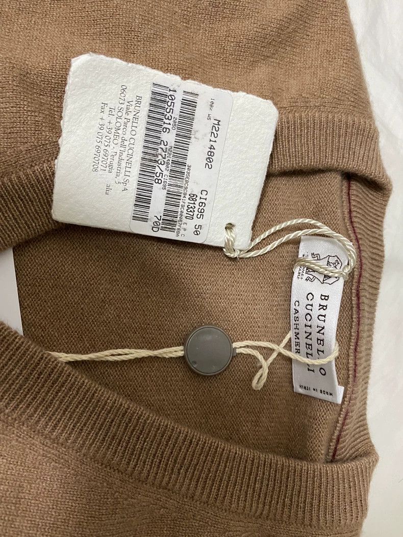 Brunello Cucinelli Brunello Cucinelli Cashmere Sweater Size US M / EU 48-50 / 2 - 3 Thumbnail