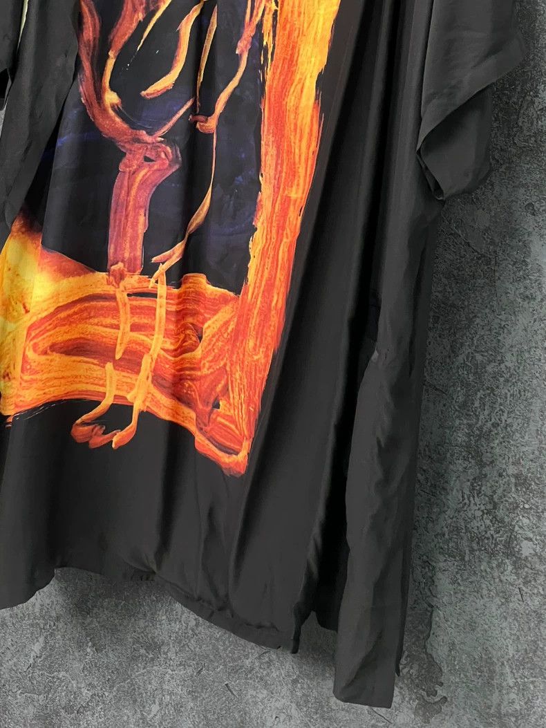 Yohji Yamamoto Yohji Yamamoto Silk Printed Shirt Size US XS / EU 42 / 0 - 4 Thumbnail