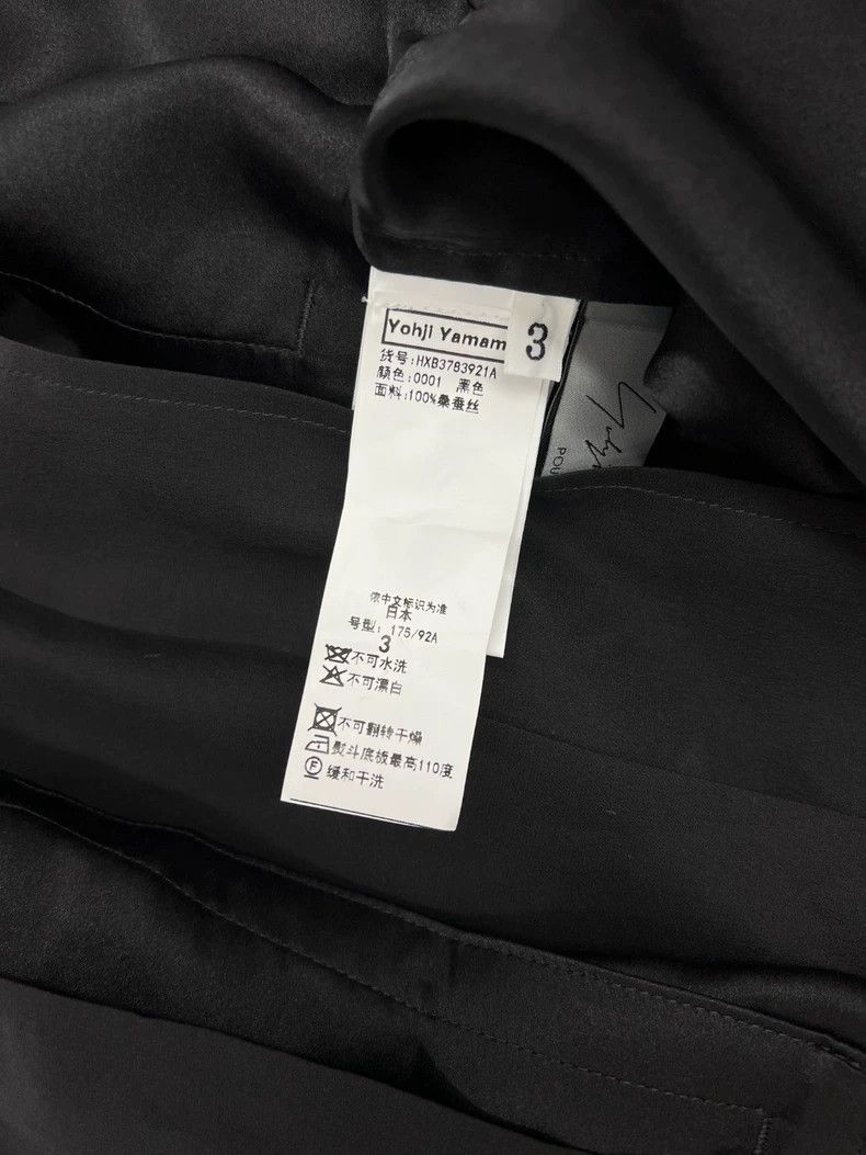 Yohji Yamamoto Yohji Yamamoto Silk Printed Shirt Size US XS / EU 42 / 0 - 7 Thumbnail