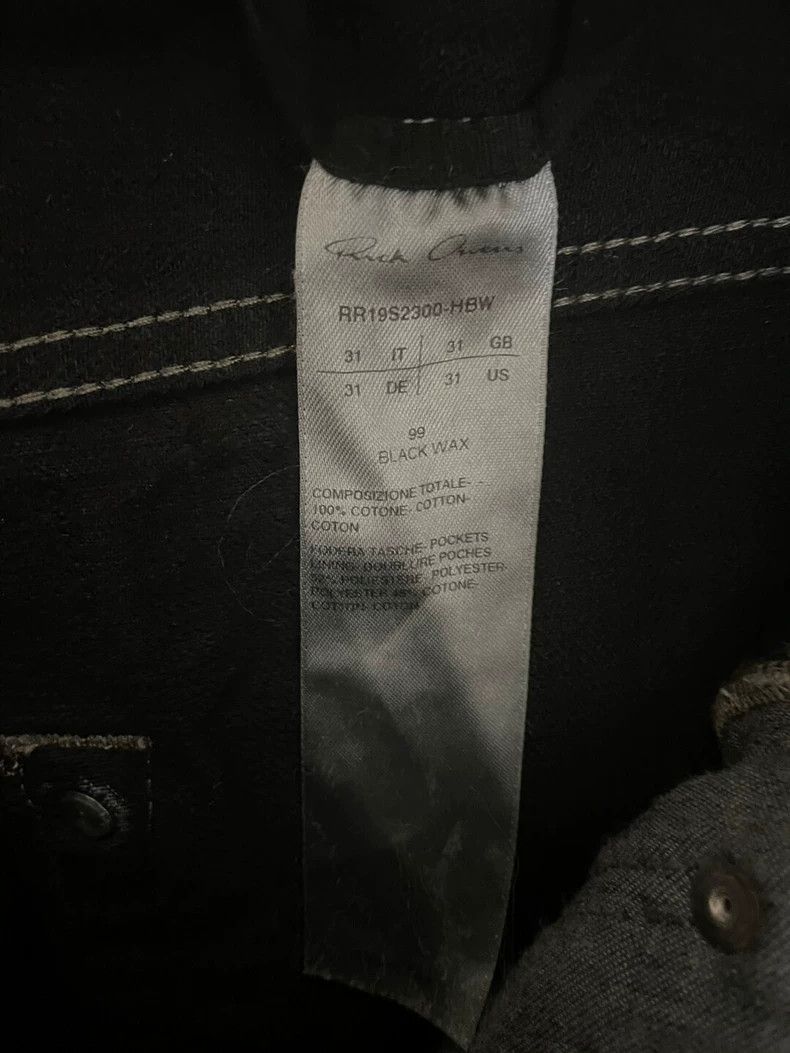 Rick Owens Rick Owens ss19 babel black waxed shorts Size US 31 - 5 Thumbnail