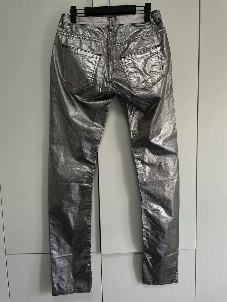 Rick Owens Rick Owens Men's Silver Jeans Size US 29 - 4 Thumbnail
