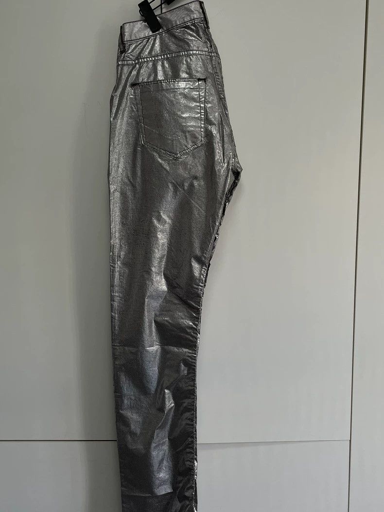 Rick Owens Rick Owens Men's Silver Jeans Size US 29 - 9 Thumbnail