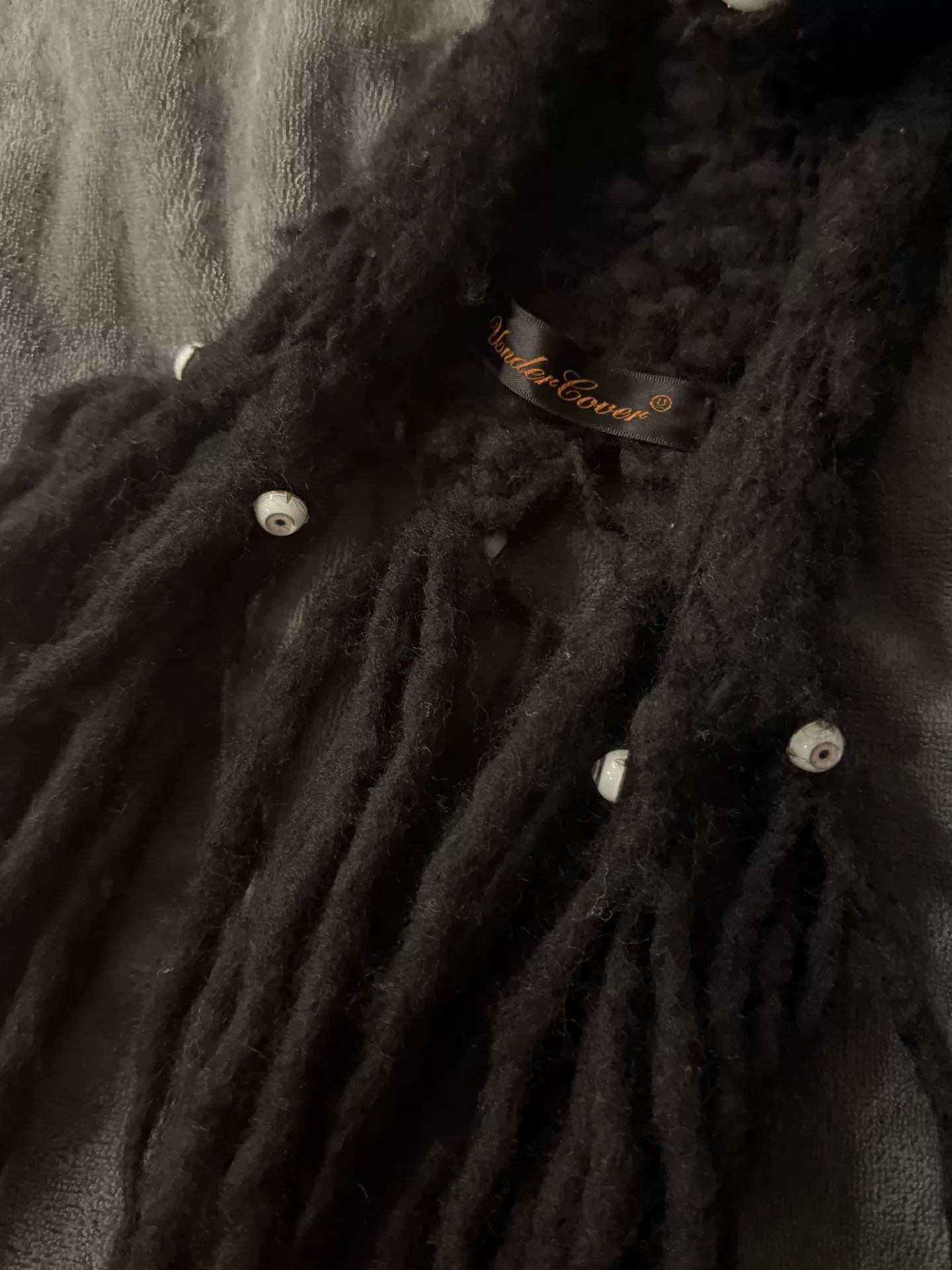 Undercover Undercover 05SS But Beautiful Eye Wool Scarf Size ONE SIZE - 6 Thumbnail