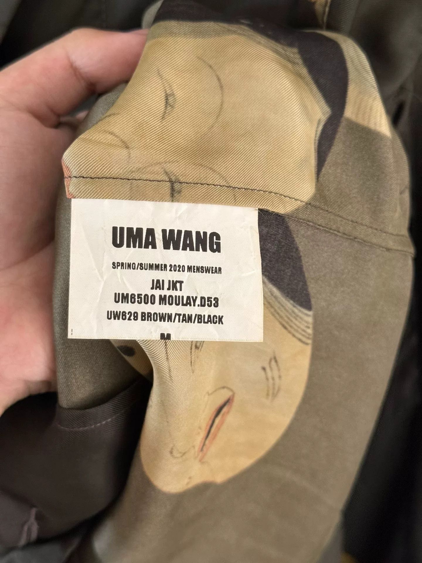 Uma Wang Uma Wang 20SS Noh Face Jacket Size US M / EU 48-50 / 2 - 4 Thumbnail