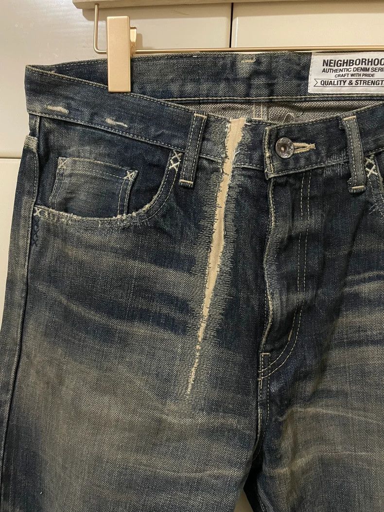 Neighborhood NEIGHBORHOOD 7th Anniversary Denim Jeans Size US 31 - 2 Thumbnail