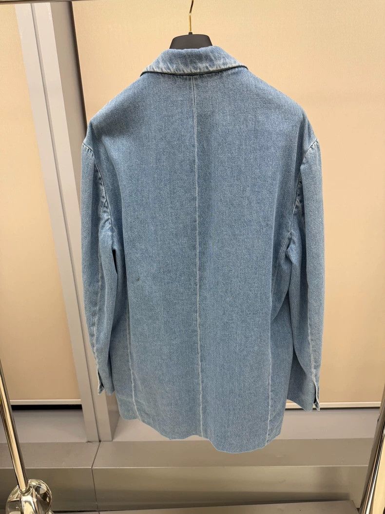 Dries Van Noten Dries Van Noten SS24 Denim Blazer Size US S / EU 44-46 / 1 - 8 Thumbnail