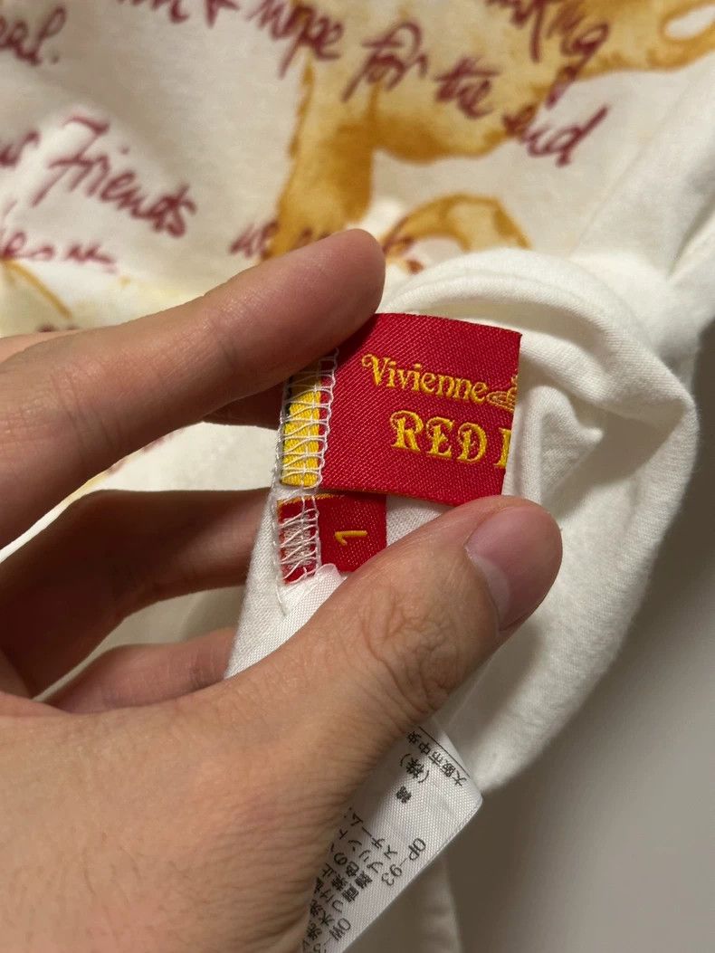 Vivienne Westwood Vivienne Westwood Red Label Bear Print T-shirt Size US XS / EU 42 / 0 - 3 Thumbnail