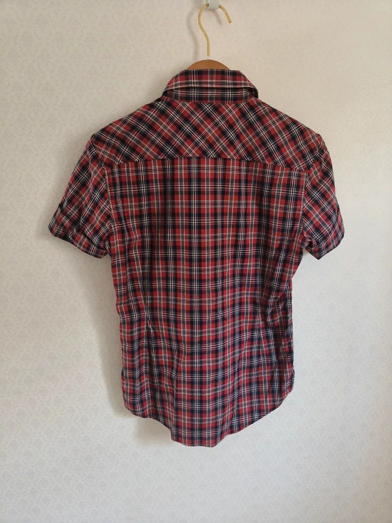 Vivienne Westwood Vivienne Westwood Red Plaid Short Sleeve Shirt Size US M / EU 48-50 / 2 - 5 Thumbnail