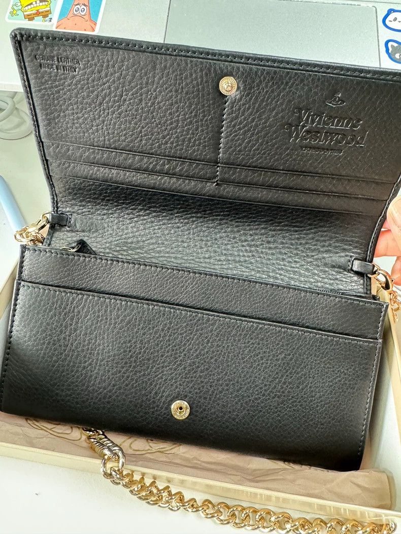 Vivienne Westwood Vivienne Westwood Black Wallet Size ONE SIZE - 3 Thumbnail