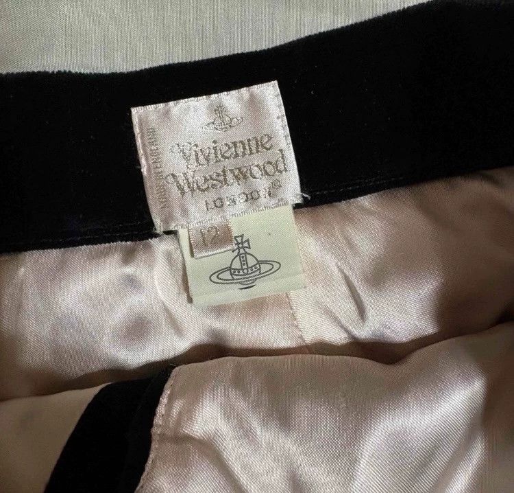 Vivienne Westwood Vivienne Westwood Vintage Velvet Skirt Size US 26 / EU 42 - 7 Thumbnail