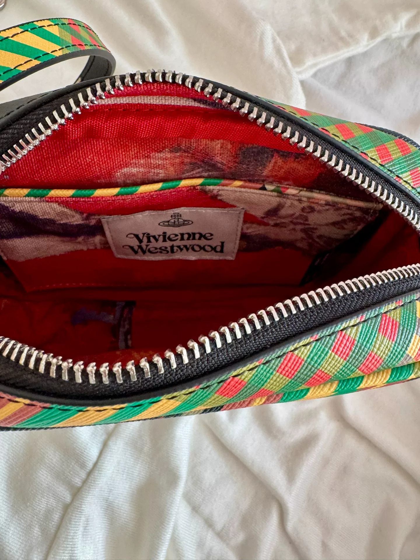 Vivienne Westwood Vivienne Westwood Women's Plaid Crossbody Bag Size ONE SIZE - 5 Thumbnail