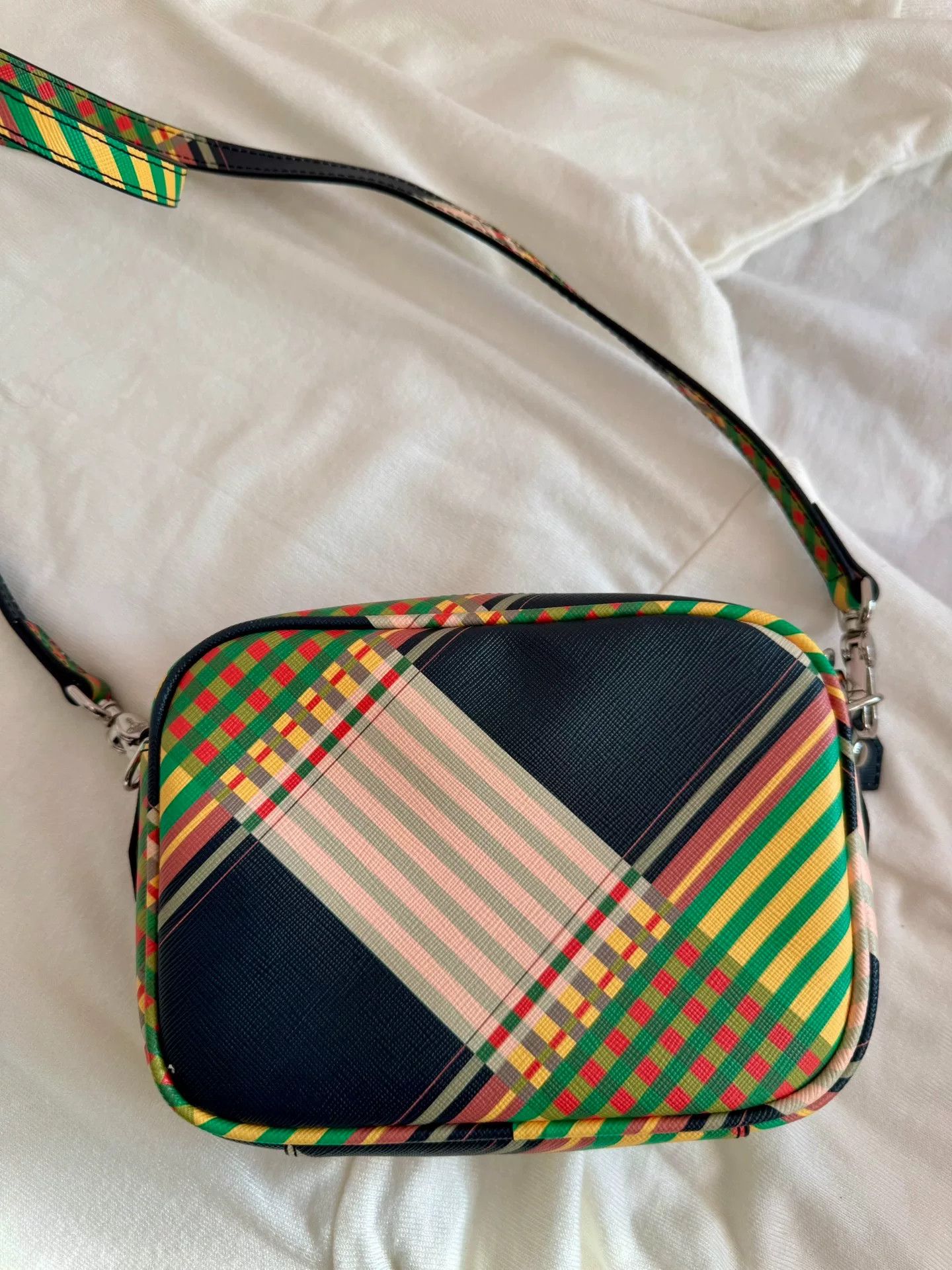 Vivienne Westwood Vivienne Westwood Women's Plaid Crossbody Bag Size ONE SIZE - 6 Thumbnail
