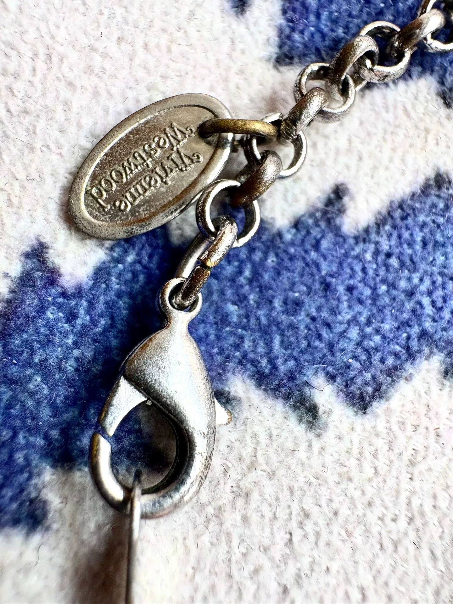 Vivienne Westwood Vivienne Westwood Silver Saturn Necklace Size ONE SIZE - 3 Thumbnail