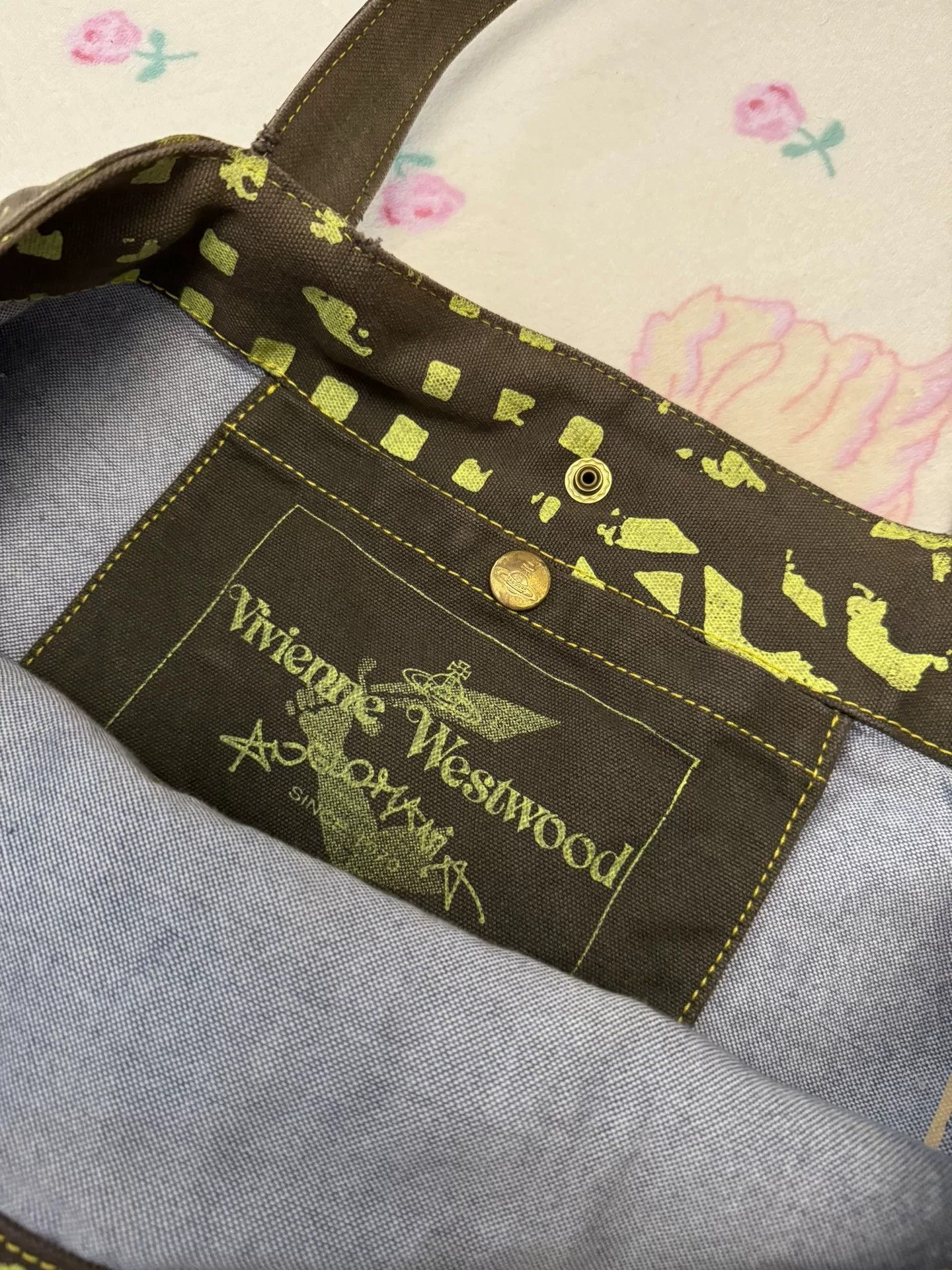 Vivienne Westwood Vivienne Westwood Africa Tote Bag Size ONE SIZE - 4 Thumbnail