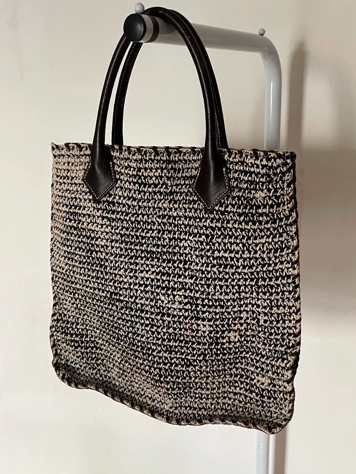 Vivienne Westwood Vivienne Westwood Black Woven Orb Handbag Size ONE SIZE - 3 Thumbnail