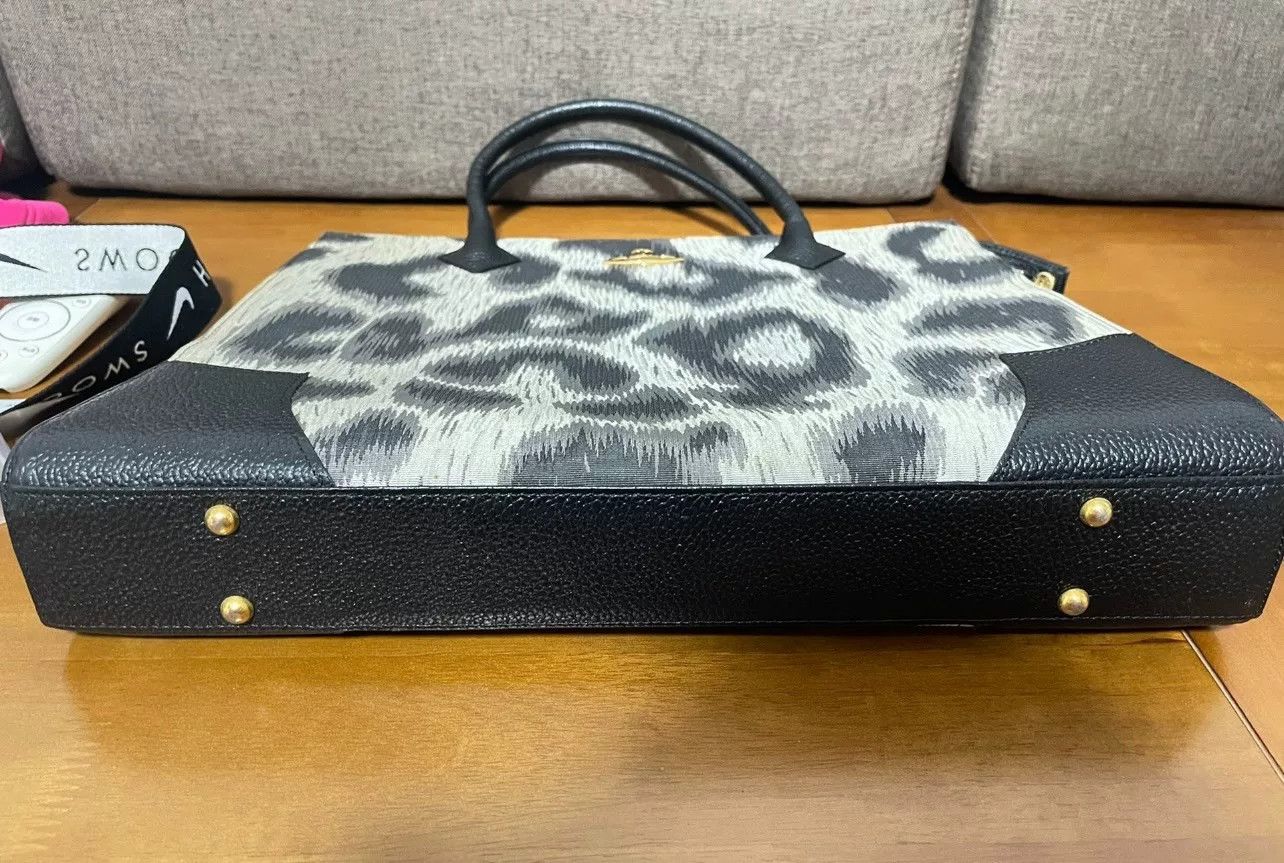 Vivienne Westwood Vivienne Westwood Vintage Saturn Leopard Briefcase Size ONE SIZE - 5 Thumbnail