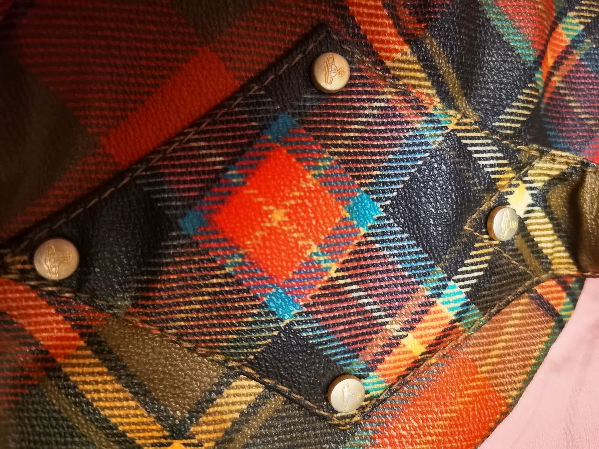 Vivienne Westwood Vivienne Westwood Red Plaid Bowling Bag Size ONE SIZE - 3 Thumbnail