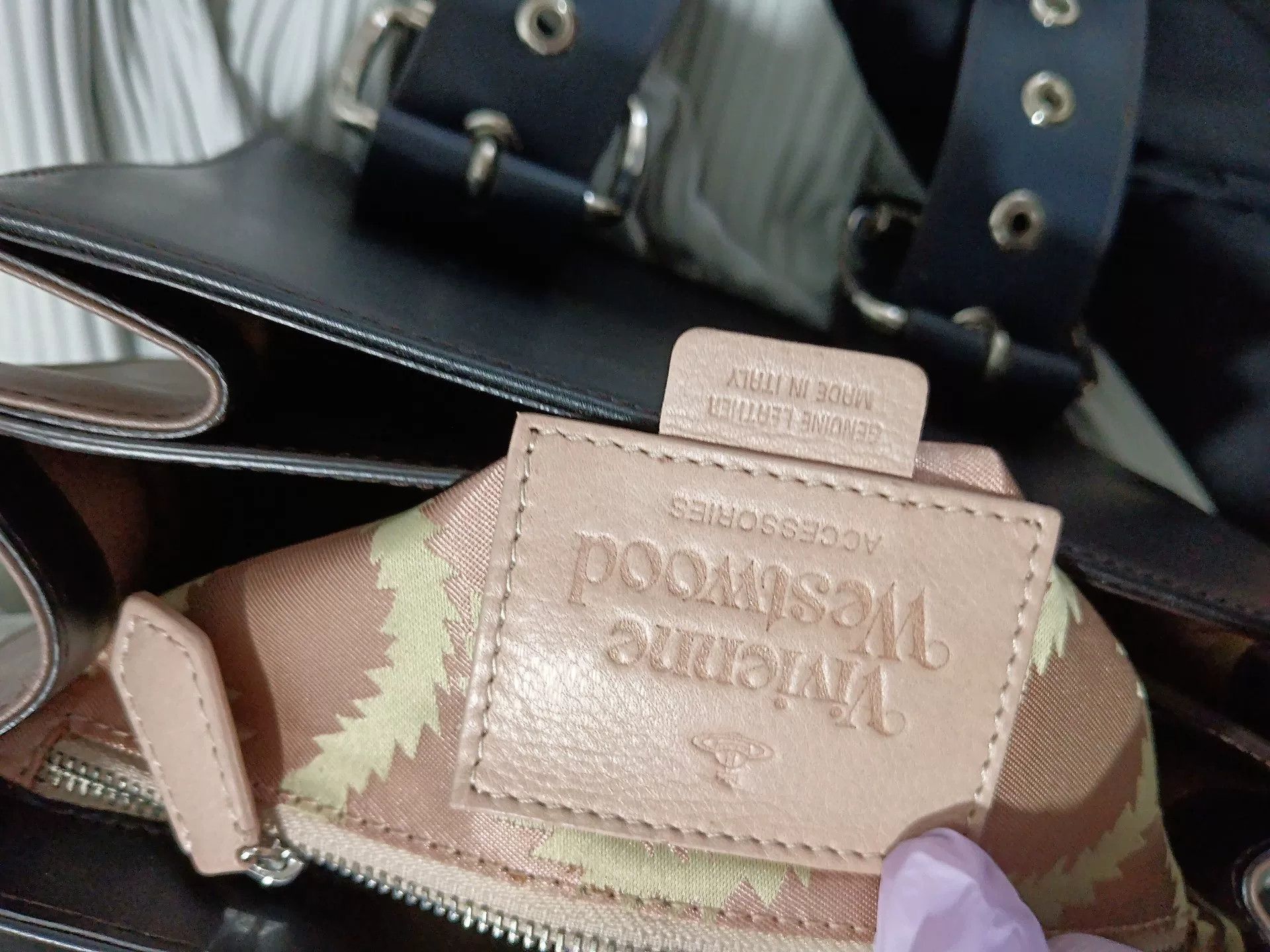 Vivienne Westwood Vivienne Westwood Alex Leather Bag Size ONE SIZE - 8 Thumbnail