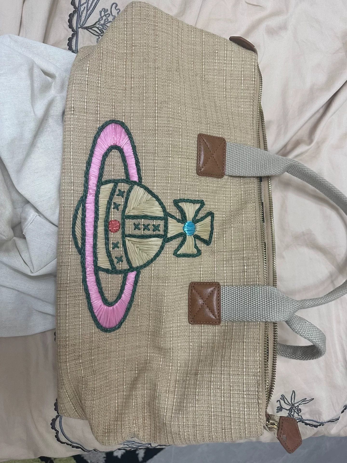 Vivienne Westwood Vivienne Westwood Vintage Straw Bag Size ONE SIZE - 8 Thumbnail