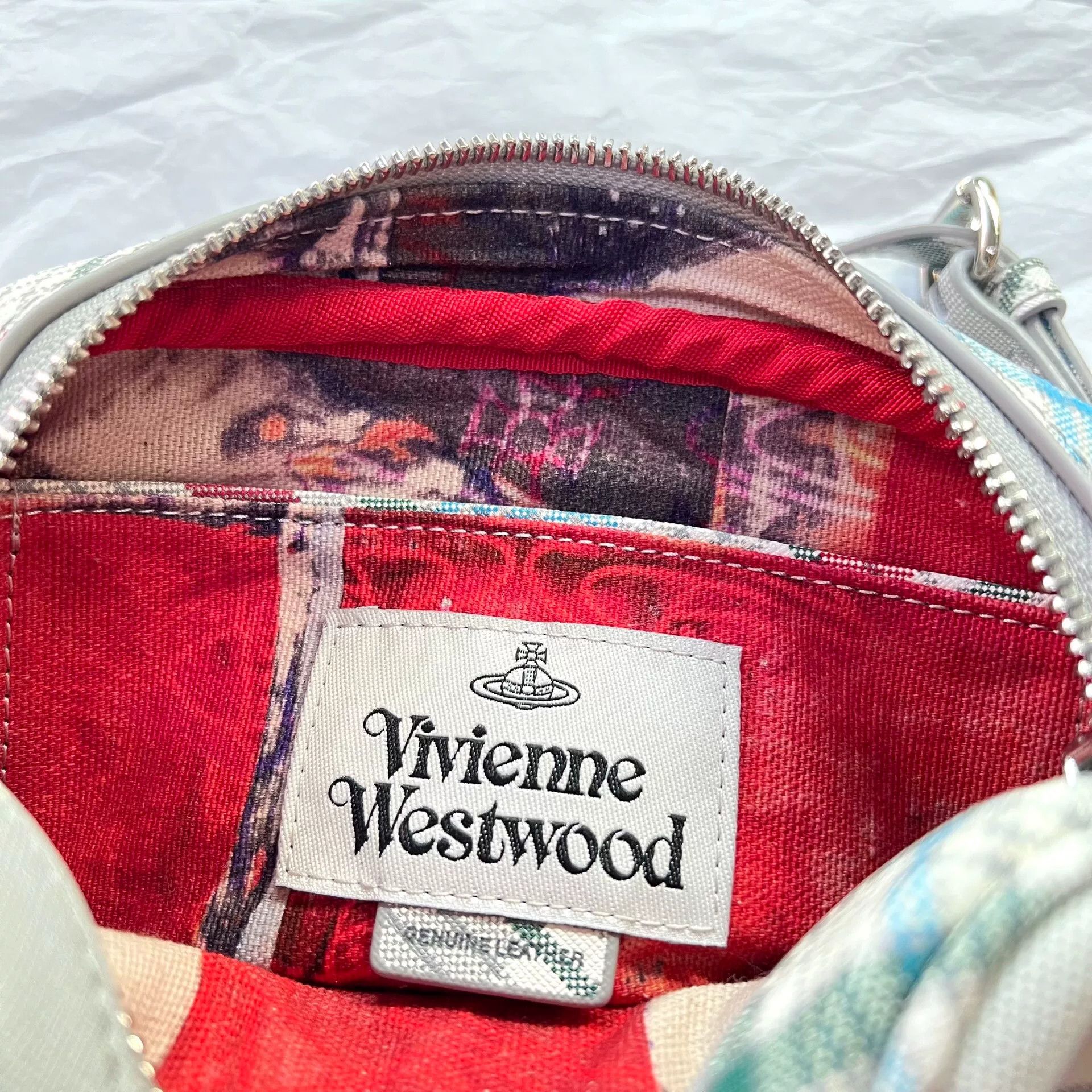 Vivienne Westwood Vivienne Westwood Anna Check Camera Crossbody Bag Size ONE SIZE - 7 Thumbnail