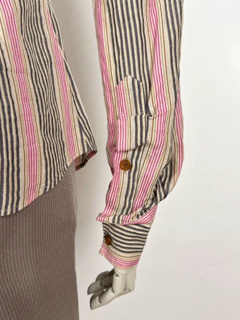 Vivienne Westwood Vivienne Westwood Striped Retro Shirt Size US M / EU 48-50 / 2 - 7 Thumbnail