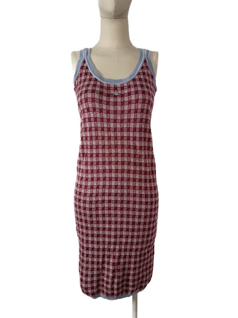 Vivienne Westwood Vivienne Westwood Checkered Knit Dress Size US XS / EU 42 / 0 - 4 Thumbnail