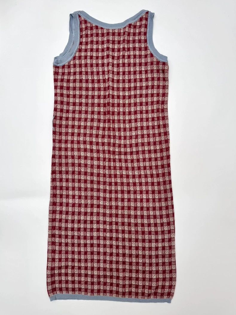 Vivienne Westwood Vivienne Westwood Checkered Knit Dress Size US XS / EU 42 / 0 - 7 Thumbnail