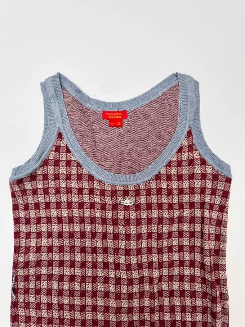 Vivienne Westwood Vivienne Westwood Checkered Knit Dress Size US XS / EU 42 / 0 - 2 Thumbnail