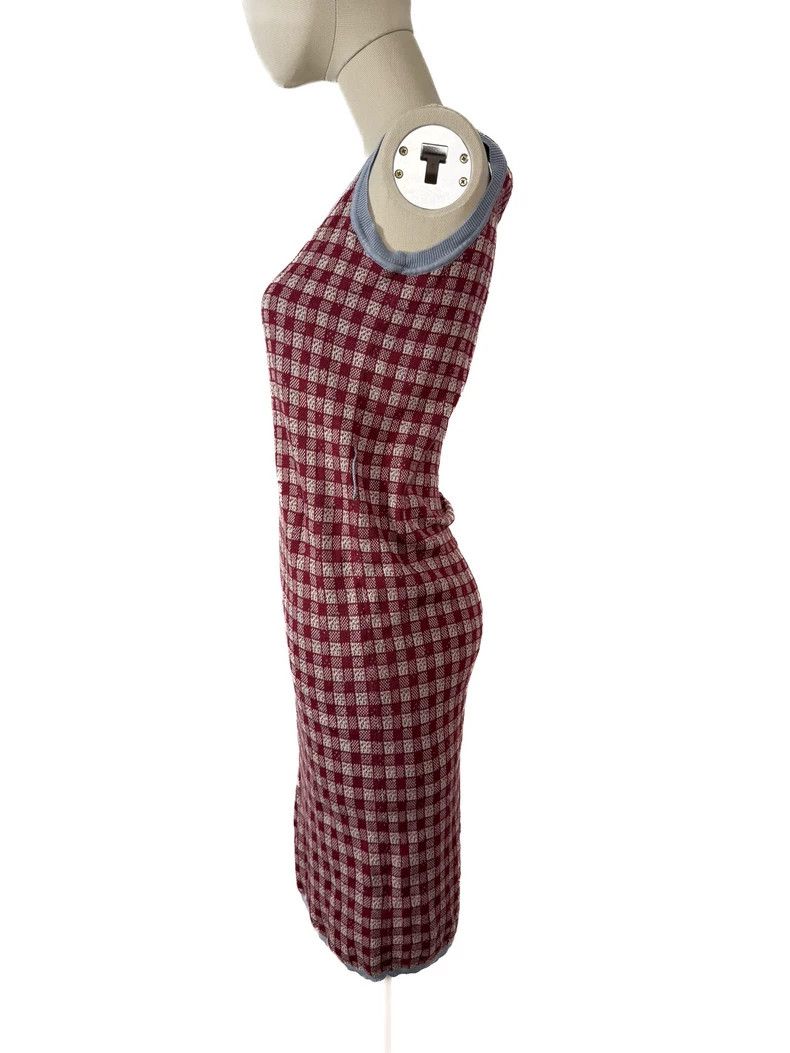 Vivienne Westwood Vivienne Westwood Checkered Knit Dress Size US XS / EU 42 / 0 - 5 Thumbnail