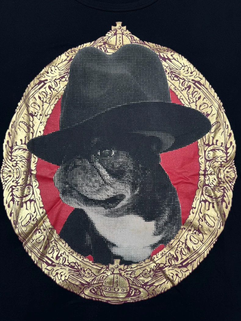 Vivienne Westwood Vivienne Westwood Dog Print Black T-Shirt Size US L / EU 52-54 / 3 - 2 Thumbnail