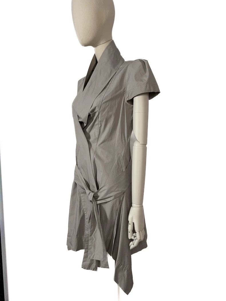 Vivienne Westwood Vivienne Westwood Gray Asymmetric Dress Size US 34 / EU 50 - 2 Thumbnail