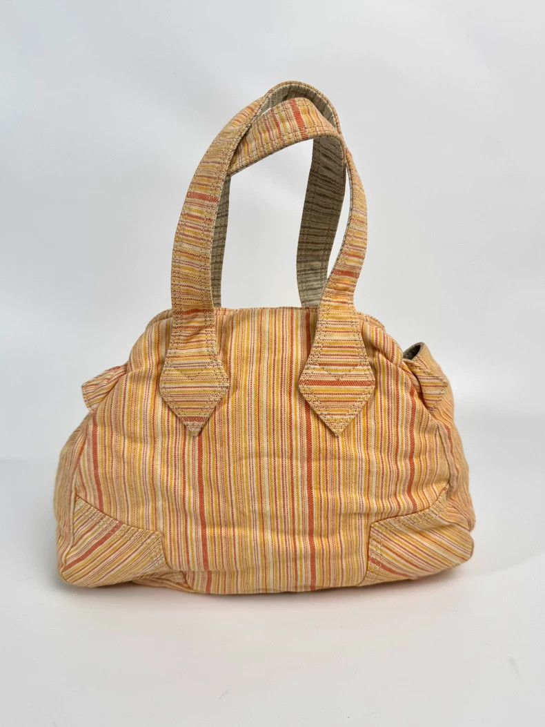 Vivienne Westwood Vivienne Westwood Orange Stripe Satchel Bag Size ONE SIZE - 5 Thumbnail