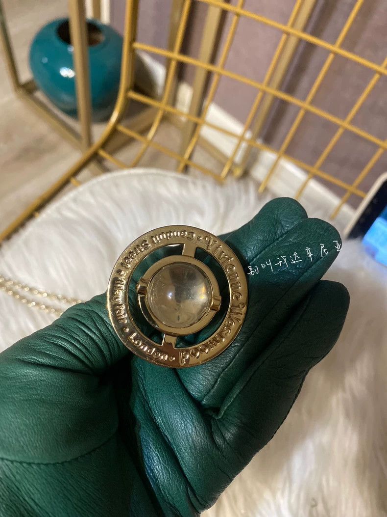 Vivienne Westwood Vivienne Westwood Large Gold Orb Size ONE SIZE - 3 Thumbnail