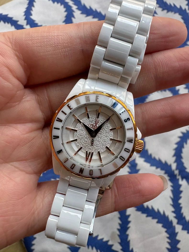 Vivienne Westwood Vivienne Westwood Vintage White Ceramic Watch Size ONE SIZE - 6 Thumbnail