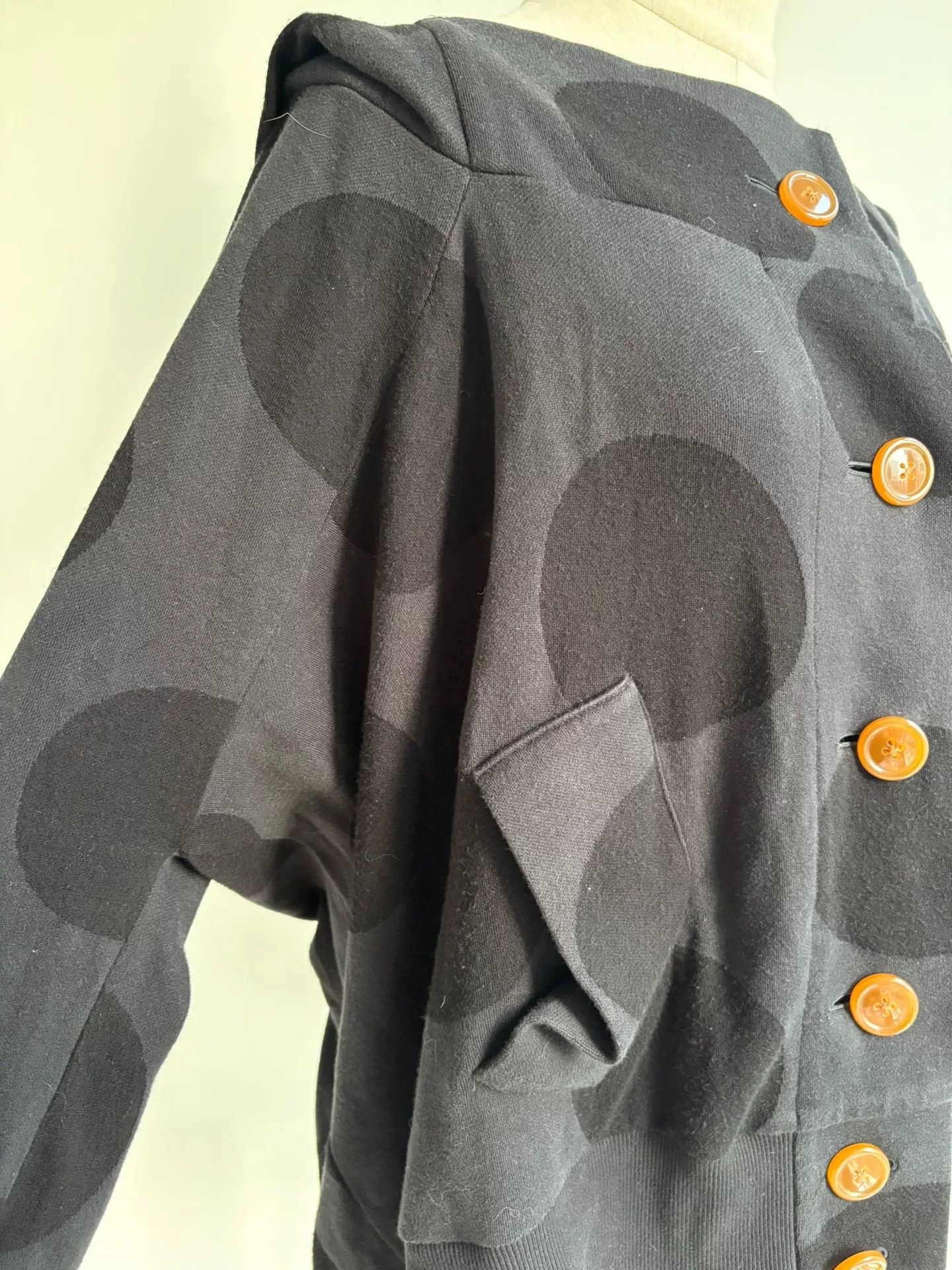 Vivienne Westwood Vivienne Westwood Polka Dot Cloak Coat Size US S / EU 44-46 / 1 - 6 Thumbnail