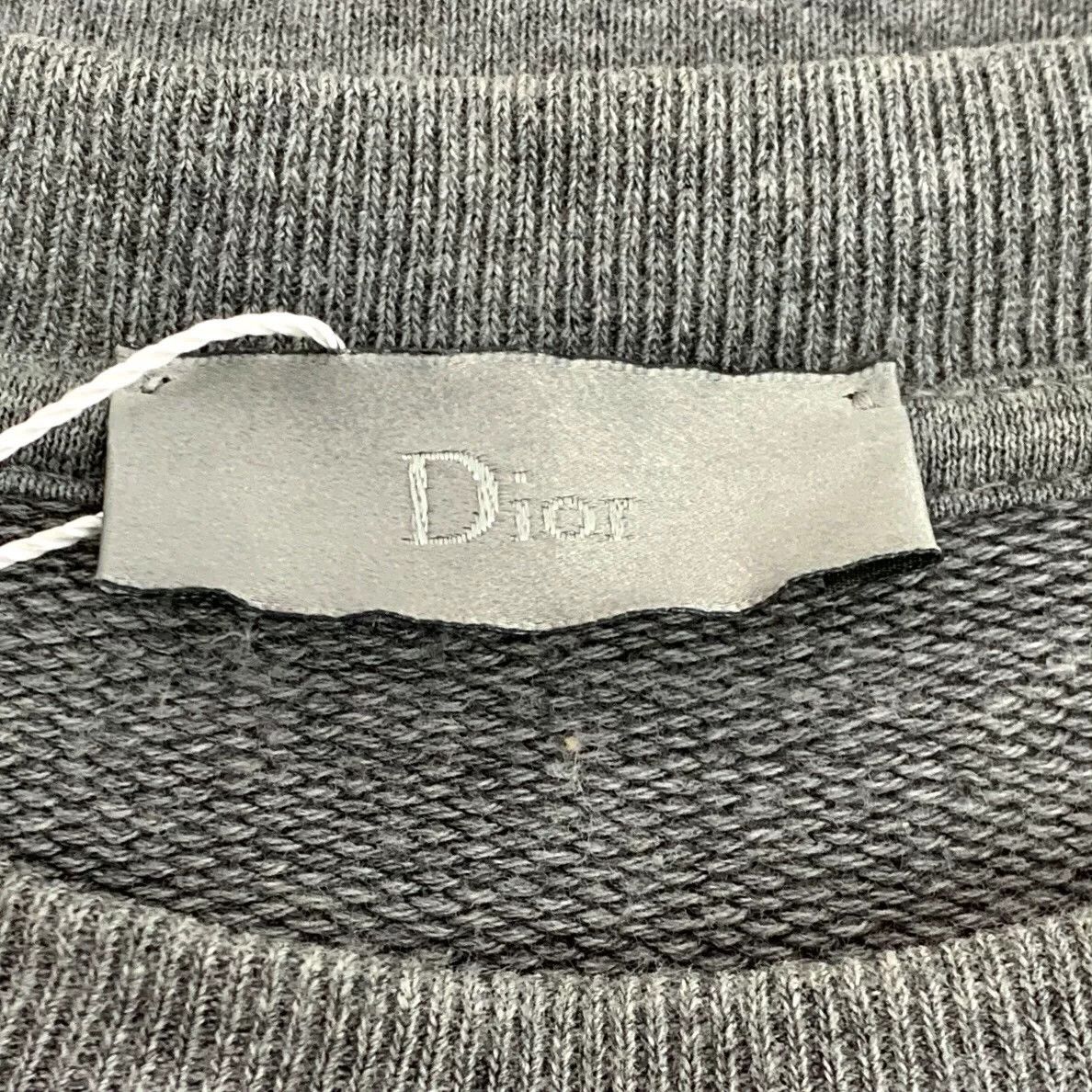 Dior gray sleeveless logo cotton sweatshirt by dior Size US XL / EU 56 / 4 - 6 Thumbnail