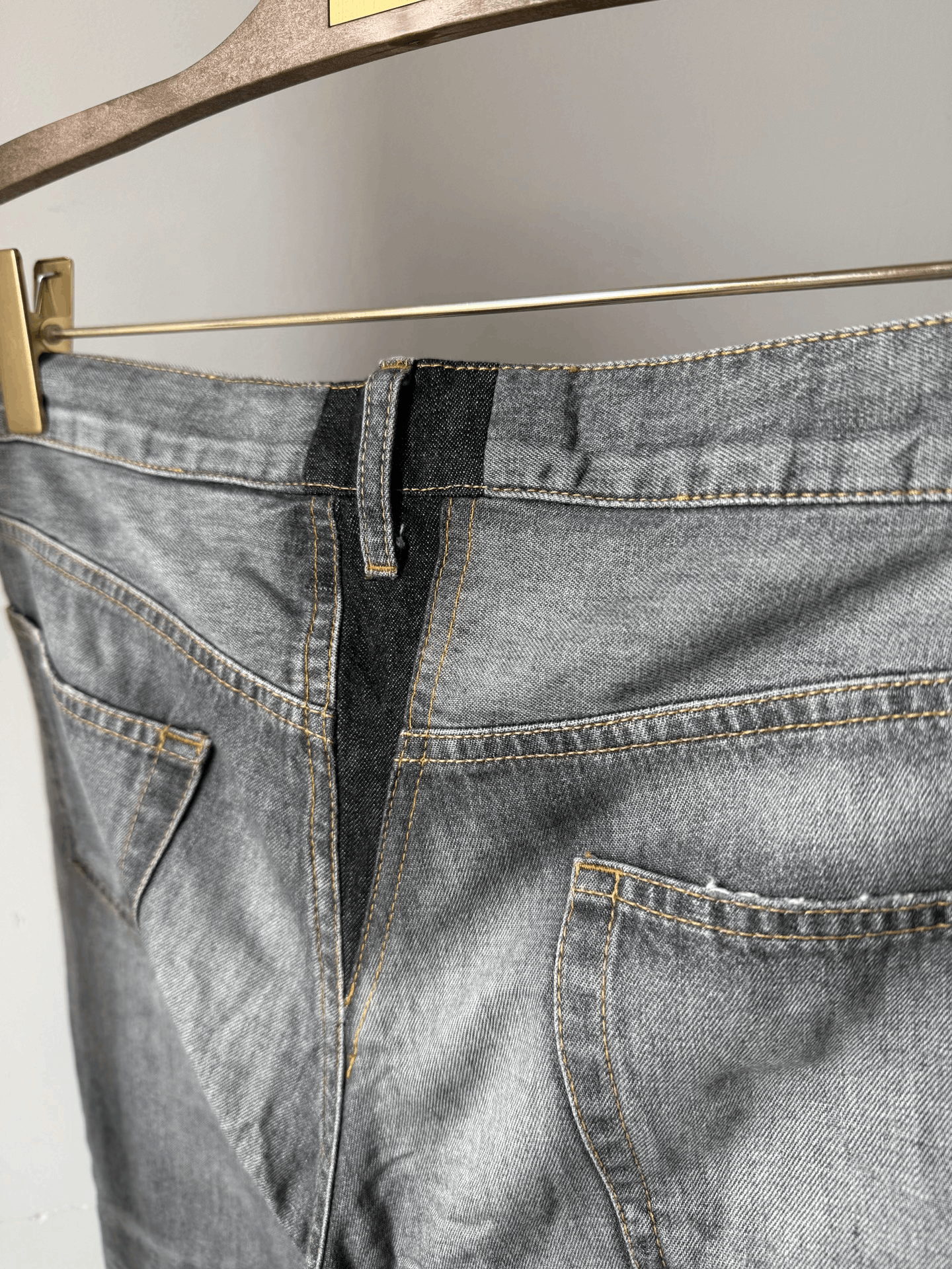 Junya Watanabe junya watanabe patchwork distressed low-rise jeans Size US 34 / EU 50 - 7 Thumbnail